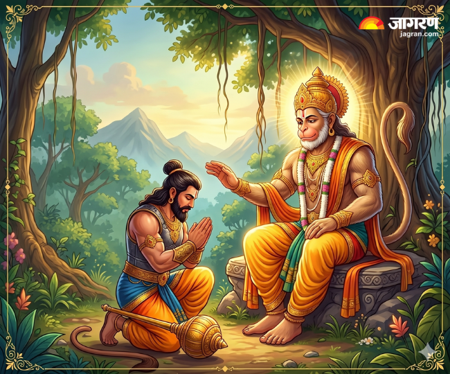 भीम और हनुमान का मिलन